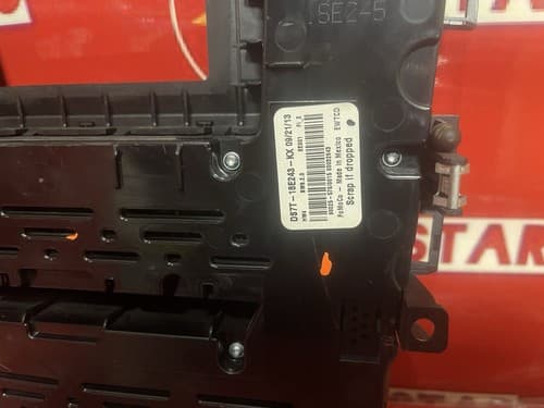 2014 Ford Fusion Radio and Temperature Control Panel Bezel DS7T-18E243-KX GM101U - Thumbnail 5