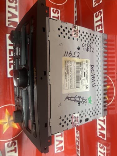 Acura MDX 2001-2004 CD Cassette DVD BOSE radio. OEM 39100-S3V-A600 1XF0 AC101U - Thumbnail 4