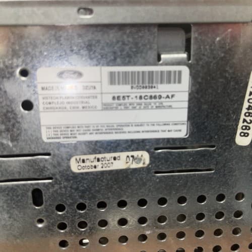 8E5T18C869AF FORD AM/FM CD 2008-2009 FUSION/MILAN/MKZ 8E5T-18C869-AF - Thumbnail 6