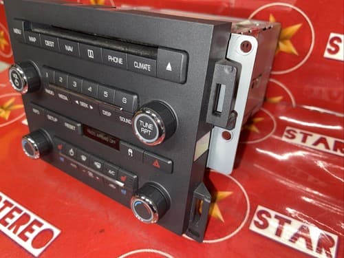 2008 - 2009 Lincoln MKS OEM Navigation Radio CD Climate Control Panel FO171BU - Thumbnail 2