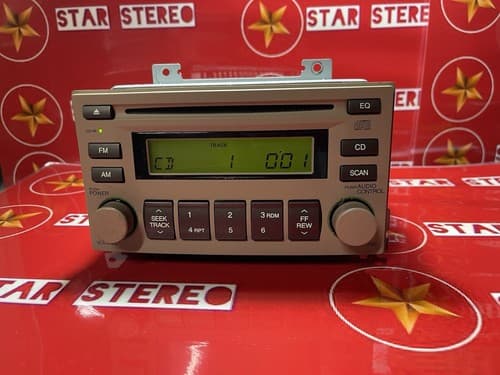 2005 - 2010 Hyundai Kia OEM AM FM Radio Stereo CD Player Receiver Tan KI119U - Thumbnail 3