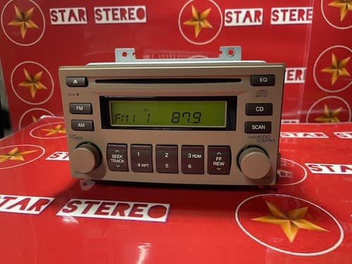2005 - 2010 Hyundai Kia OEM AM FM Radio Stereo CD Player Receiver Tan KI119U - Thumbnail 2