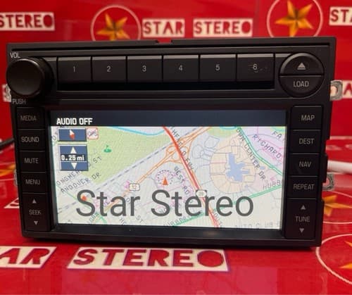 6F9T18K931AD FORD AM/FM 6-CD NAVIGATION 6F9T-18K931-AD 2006 FREESTYLE FO183U - Thumbnail 2