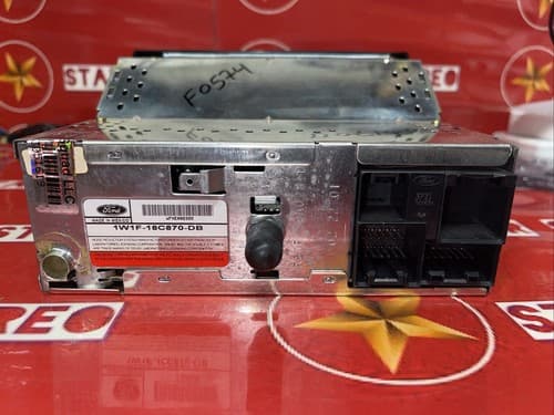 Ford Car Stereo AM FM Cassette Deck 2001-02 Lincoln Town Car 1W1F-18C870-DB OEM - Thumbnail 5