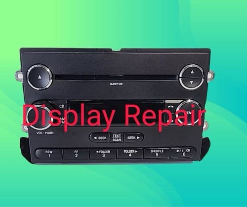Display Repair Service Only for 2008-2010 Ford Expedition AM FM Single CD Radio - Thumbnail 2