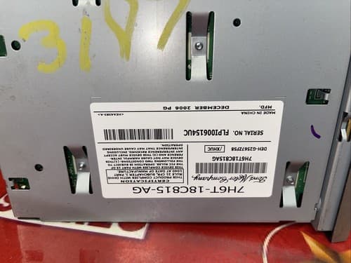 7H6T18C815AG FORD AM/FM 6-CD 7H6T-18C815-AG FACTORY RADIO FO185U - Thumbnail 6