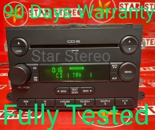 7E5T18C869BE FORD AM/FM CD 2007 FUSION/MILAN 7E5T-18C869-BE F0164AU - Image 1