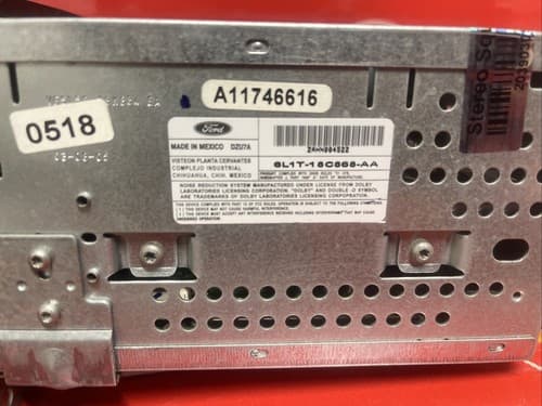 3L1T18C868AA AM/FM CD/CASSETTE 03/04 FORD EXPEDITION ALPINE FACTORY RADIO FO241U - Thumbnail 7