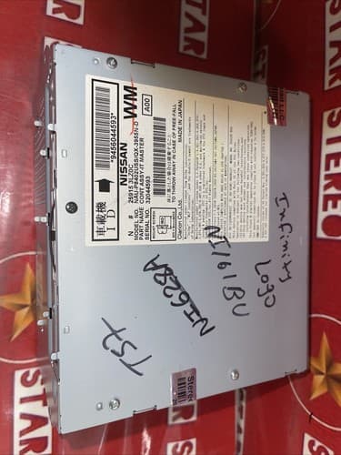 2015 INFINITI Q40 AM/FM RADIO CD MP3 PLAYER W/NAVIGATION 25915-3LZ1A OEM NI161BU - Thumbnail 4