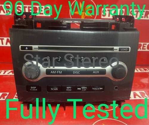 2007 NISSAN ARMADA BOSE AM/FM RADIO AUDIO 6 CD PLAYER OEM USED 28185ZE30A - Image 1