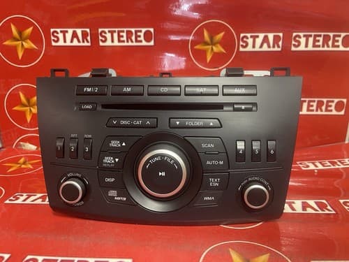 2011 11 Mazda 3 Mazda3 Radio AM/FM CD Player Receiver Unit BBM5-66-AR0 OEM MA115 - Thumbnail 4