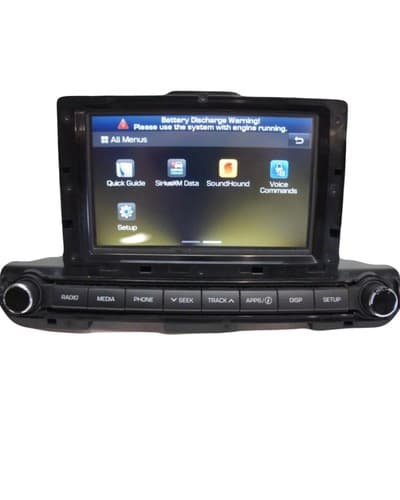 2016 - 2018 Hyundai Elantra OEM AM FM SAT Touch Screen 96160-2F101UAT HY223U - Thumbnail 3