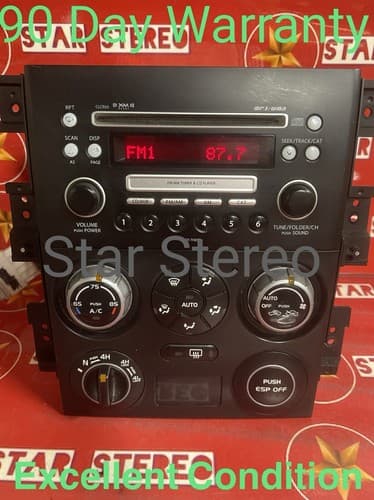 2006-2008 SUZUKI GRAND VITARA AM FM CD With Climate Control 39101-65JL0 SUZ116 - Image 1