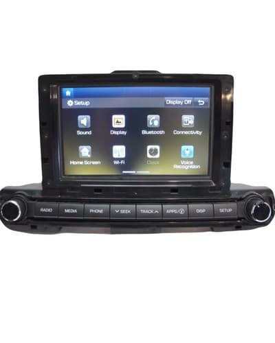 2016 - 2018 Hyundai Elantra OEM AM FM SAT Touch Screen 96160-2F101UAT HY223U - Thumbnail 2