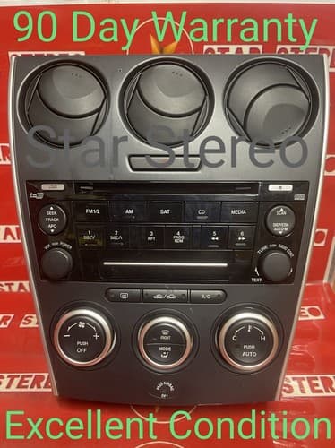 2006-2008 Mazda 6 Mazdaspeed 6 CD Radio With Climate Control EM4560AK MA104U - Image 1