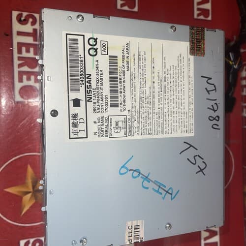 2011 - 2013 Nissan Infiniti OEM Bose Navigation AM FM CD Radio 259151JA1E NI178U - Thumbnail 3