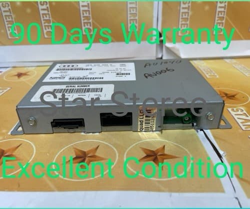 2006 - 2012 AUDI VOLKSWAGEN SIRIUS SATELLITE RADIO RECEIVER 8E0 035 593 H AU104B - Image 1