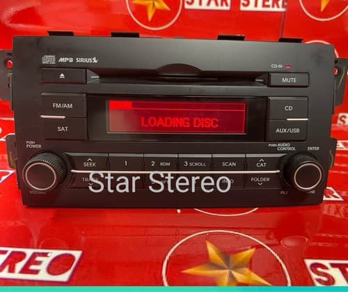 2009 KIA BORREGO RADIO RECEIVER CD PLAYER AUX OEM 96130-2J400WK KI135BU - Thumbnail 2