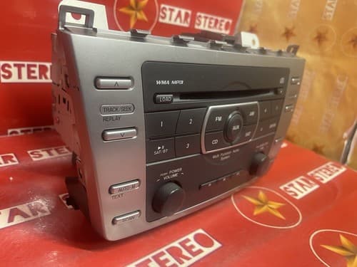 2009-2010 Mazda 6 Radio AM FM Single Disc CD Player GS3L669R0D JM4760AT MA109U - Thumbnail 3