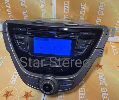 2011-2013 Hyundai Elantra Am Fm Cd Player Radio Receiver CZ1YV - Thumbnail 2