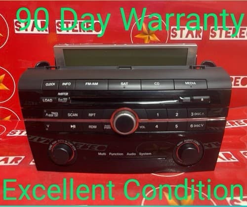 2009 MAZDA 3 Radio Mp3 6 CD Player 14793778 BAS466ARX MA102U - Image 1