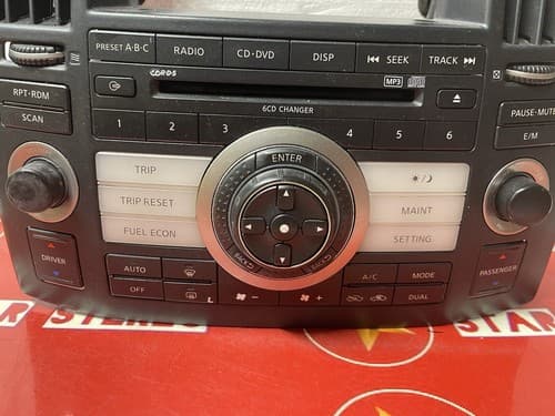 2006 - 2008 Infini FX35 Center Dash Rad Climate Bezel P 28395 CL70A OEM NI239AU - Thumbnail 3