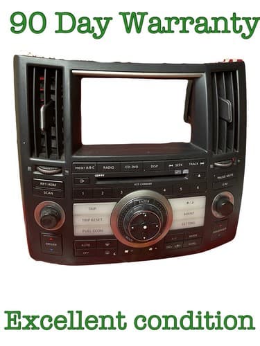 2006 - 2008 Infini FX35 Center Dash Rad Climate Bezel P 28395 CL70A OEM NI239AU - Image 1