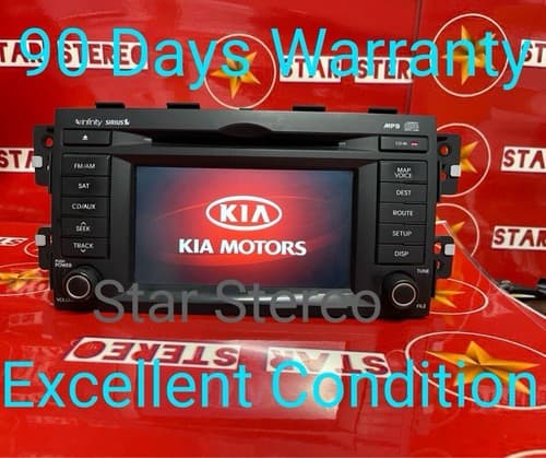 09-2011 Kia Borrego Radio CD Player Touch Screen GPS Navigation OEM 96560 2j200 - Thumbnail 2