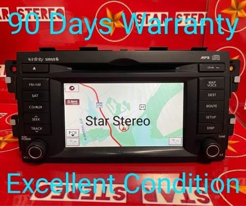 09-2011 Kia Borrego Radio CD Player Touch Screen GPS Navigation OEM 96560 2j200 - Image 1