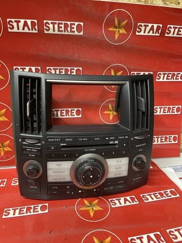 2006 - 2008 Infini FX35 Center Dash Rad Climate Bezel P 28395 CL70A OEM NI239AU - Thumbnail 7