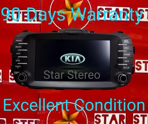 2014 - 2016 Kia Soul OEM UVO Touch Screen AM FM Bluetooth Media Receiver KI140U - Image 1