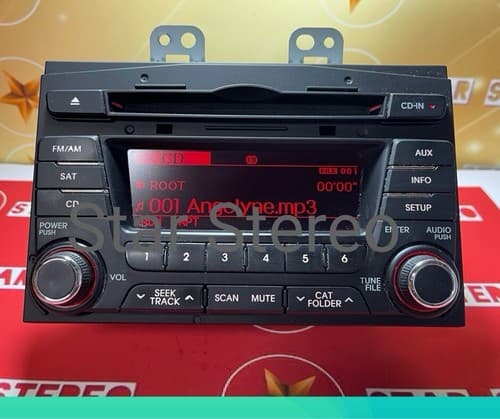 2011-2013 Kia Optima AM FM XM Radio mp3 Disc CD Player 96170-2T651CA KI115BU - Thumbnail 3