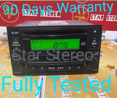 2005-2006 Kia Spectra Am Fm Cd Player Radio Receiver KI102U - Image 1