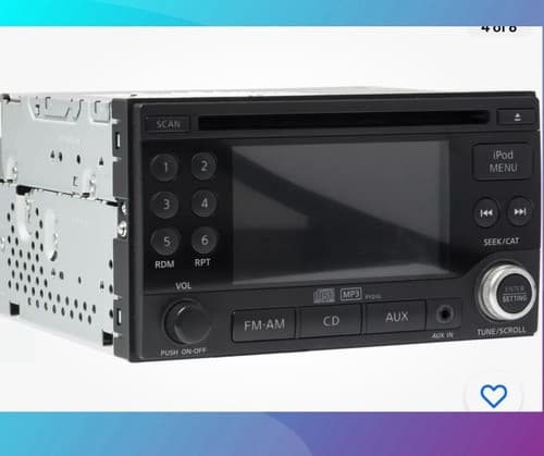 2010 Nissan Cube AM FM Disc CD MP3 Player Aux 281851FN0A Face PY01G NI103U - Thumbnail 2