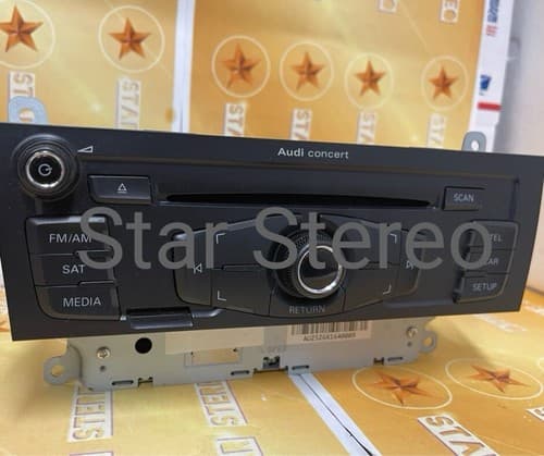 AUDI A4 A5 Q5 S4 OEM Concert Am/Fm Satellite Radio Bluetooth CD Player AU102AU - Thumbnail 2