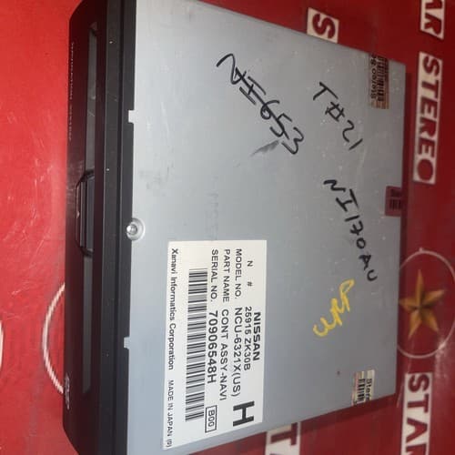 2007-2008 Nissan Maxima Remote GPS DVD Navigation Data Player 25915ZK30B NI170AU - Thumbnail 4