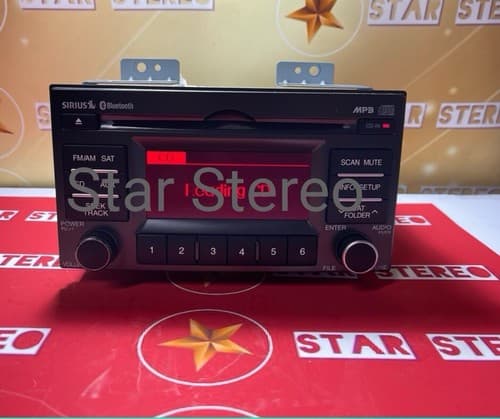 09-11 Kia Rio Radio Satellite Receiver 96100-1G895AMDB w Bluetooth KI117U - Thumbnail 2