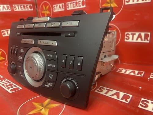 2010-2011 Mazda 3 Stereo AM/FM 6 CD Satellite MP3 WMA BBM7 66 ARX OEM MA113U - Thumbnail 4