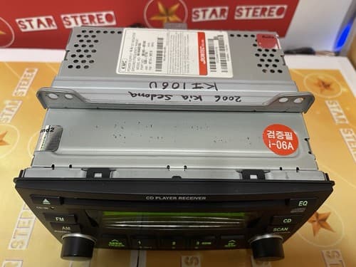 06-08 Sedona Entourage OEM Radio Stereo CD Player Receiver 961404D100 Kia KI106U - Thumbnail 4