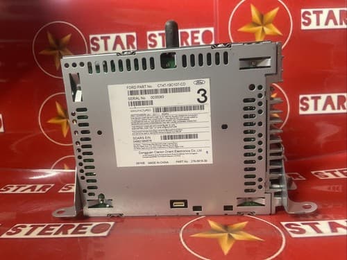 2013 - 2014 Ford Lincoln Edge MKX OEM Single CD AM FM SAT Radio Receiver FO227U - Thumbnail 5