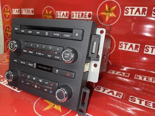 2008 - 2009 Lincoln MKS OEM Navigation Radio CD Climate Control Panel FO171U - Thumbnail 3