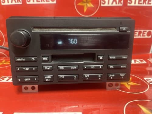 FORD Expedition LINCOLN Aviator AM FM CD OEM Radio 4C5T-18C868-AB. FO273U - Thumbnail 2
