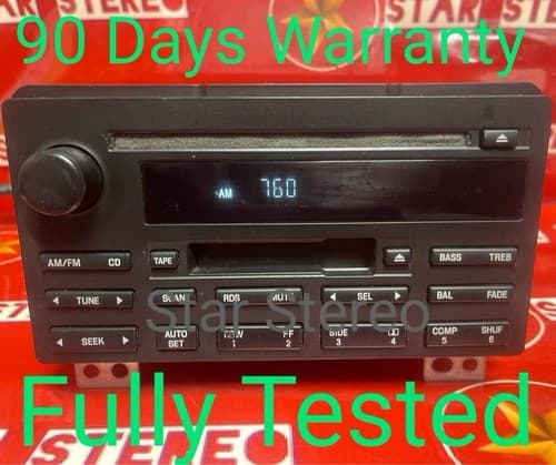 FORD Expedition LINCOLN Aviator AM FM CD OEM Radio 4C5T-18C868-AB. FO273U - Image 1