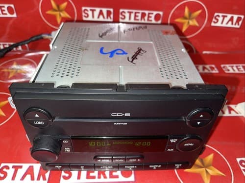 2005 Ford Five Hundred AM FM Aux MP3 Player 6 CD Player 5G1T-18C815-EA FO169U - Thumbnail 5