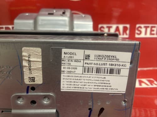 2022 Ford Ecosport Am Fm Cd Player Radio Receiver LU5T-18K810-KG FO261U - Thumbnail 3