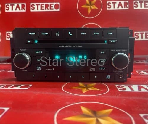 2007 - 2011 Jeep Dodge Chrysler RAM RES Radio CD Player AUX P05091115AC CH103GU - Thumbnail 2