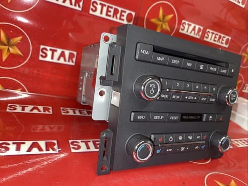 2008 - 2009 Lincoln MKS OEM Navigation Radio CD Climate Control Panel FO171AU - Thumbnail 3