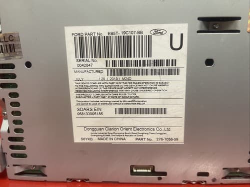 2011 - 2016 Ford Explorer OEM Single CD AM FM MP3 Radio Receiver FO263U - Thumbnail 6