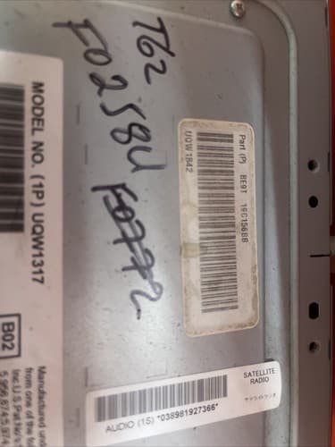 2011 2012 Lincoln MKT CD Navigation Radio Receiver w / Climate Control FO258U - Thumbnail 4