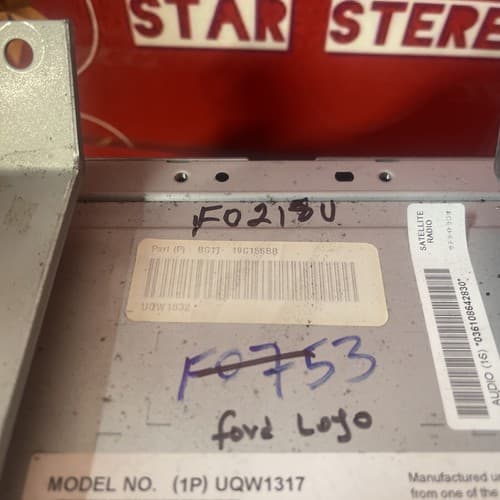 2011 Ford Taurus CD MP3 Satellite Navigation Radio BG1T-19C156-BB OEM FO218U OEM - Thumbnail 4